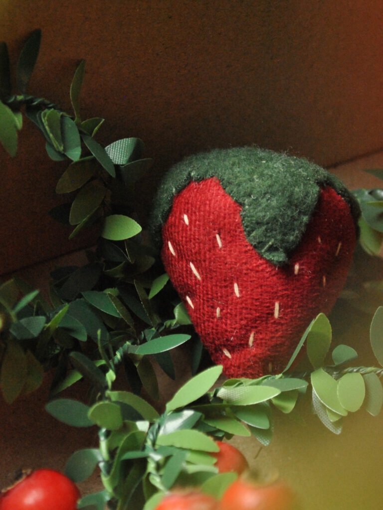 Cottagecore & Nature inspired Strawberry by Prim Dolls.